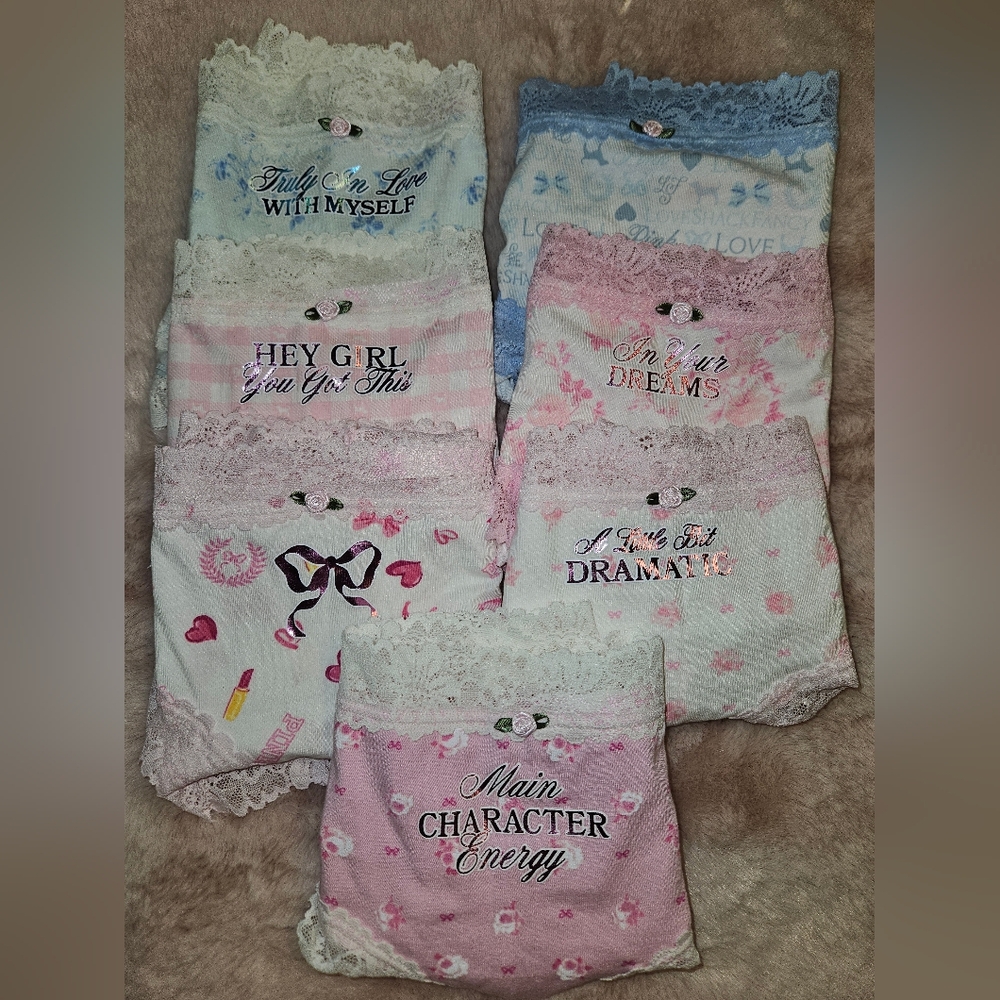 LoveShackFancy Cheeky Lovenotes Panties Set